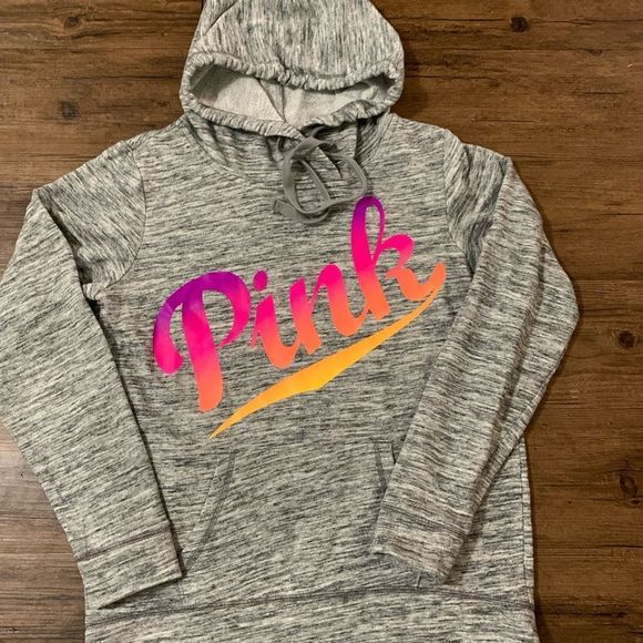 PINK VS OMBRÉ SIGNATURE HOODIE/JOGGER PANTS OUTFIT S - Picture 6 of 13